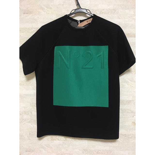 N°21(ヌメロヴェントゥーノ)のN°21 ボンディングカットソー レディースのトップス(Tシャツ(半袖/袖なし))の商品写真