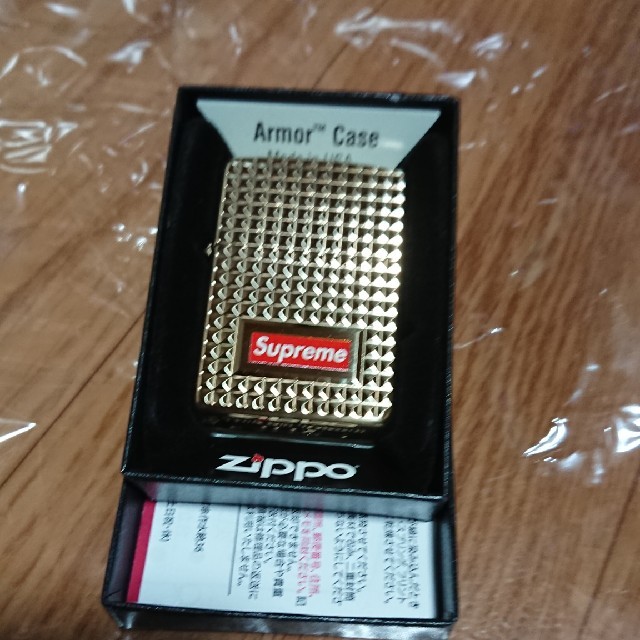 supreme Diamond Cut Zippo gold 17AW ジッポー