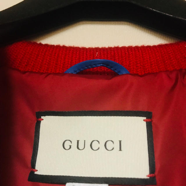 Gucci(グッチ)のライトさま限定　GUCCI レザーボンバージャケット メンズのジャケット/アウター(ブルゾン)の商品写真