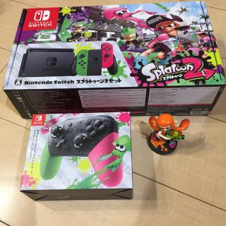 ニンテンドースイッチ(Nintendo Switch)のNintendo Switch スプラトゥーン2セット(家庭用ゲーム機本体)