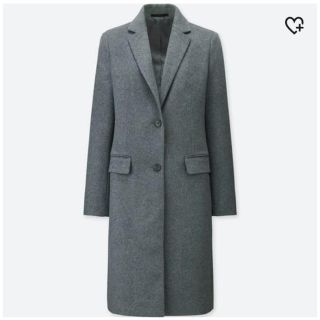 ユニクロ(UNIQLO)のトキヨ様専用  ウールカシミア チェスターコート 新品 M(チェスターコート)