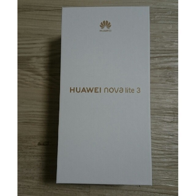 HUAWEI nova lite3　SIMフリースマホ
モバイル新品、未開封