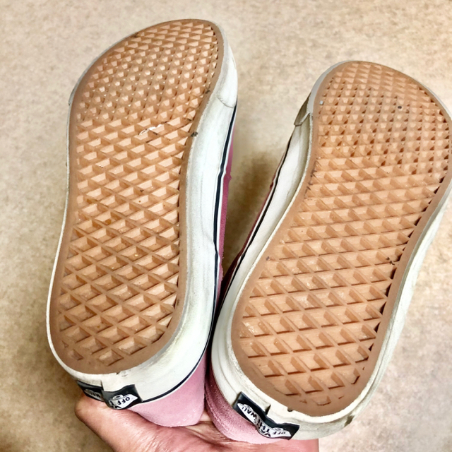 VANS(ヴァンズ)のVANS バンズ ハーフキャブ ピンク ホワイト US10 28.0 メンズの靴/シューズ(スニーカー)の商品写真