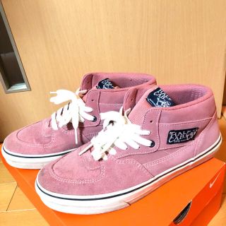 ヴァンズ(VANS)のVANS バンズ ハーフキャブ ピンク ホワイト US10 28.0(スニーカー)