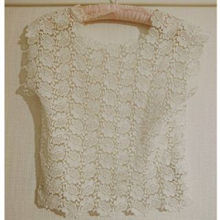 ドゥーズィエムクラス(DEUXIEME CLASSE)のPAN FLOWER BLOUSE(シャツ/ブラウス(半袖/袖なし))