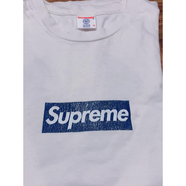 Supreme×NY Yankees boxlogoTシャツ/カットソー(半袖/袖なし)