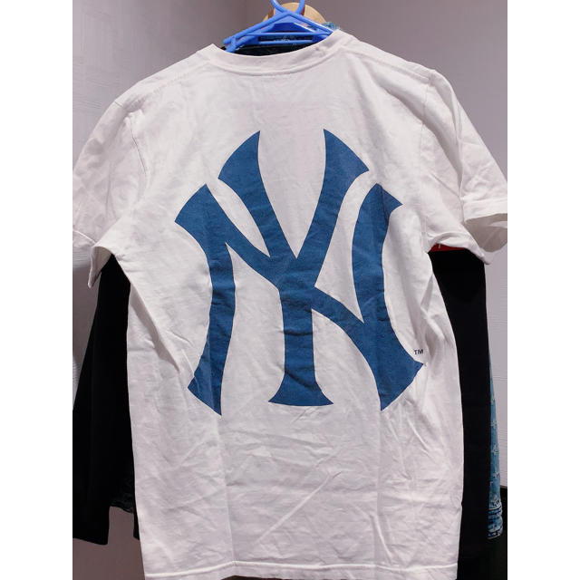 Supreme×NY Yankees boxlogoTシャツ/カットソー(半袖/袖なし)