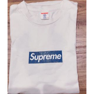 シュプリーム(Supreme)のSupreme×NY Yankees boxlogo(Tシャツ/カットソー(半袖/袖なし))