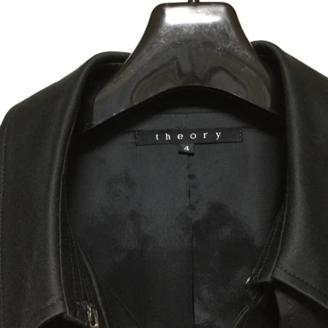 PLST(プラステ)のPLST 黒 4 ジャケットコート ハーフ レディースのジャケット/アウター(テーラードジャケット)の商品写真