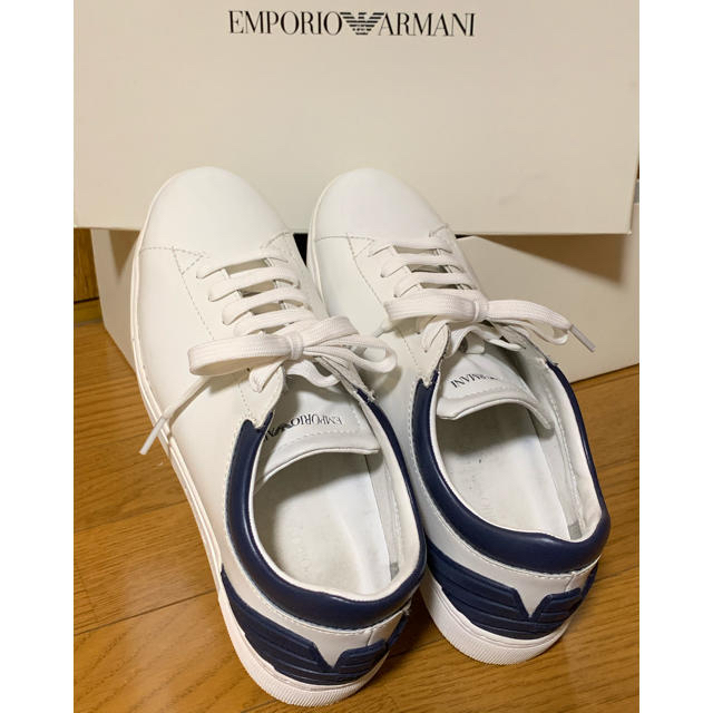 Emporio Armani(エンポリオアルマーニ)の【美品】EMPORIO ARMANI スニーカー 36 箱付き キッズ/ベビー/マタニティのキッズ靴/シューズ(15cm~)(スニーカー)の商品写真