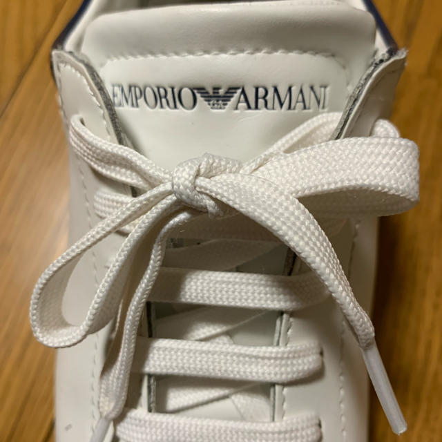 Emporio Armani(エンポリオアルマーニ)の【美品】EMPORIO ARMANI スニーカー 36 箱付き キッズ/ベビー/マタニティのキッズ靴/シューズ(15cm~)(スニーカー)の商品写真