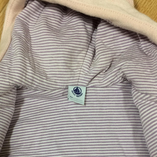 PETIT BATEAU(プチバトー)の子供服  ニットカーディガン 冬 キッズ/ベビー/マタニティのベビー服(~85cm)(その他)の商品写真