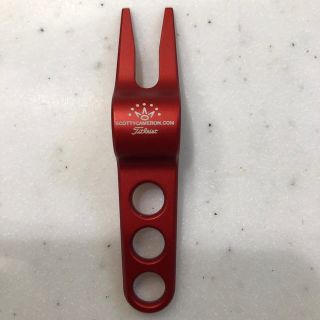 スコッティキャメロン(Scotty Cameron)のタイトリスト スコッティキャメロン グリーンフォーク　レッド(その他)