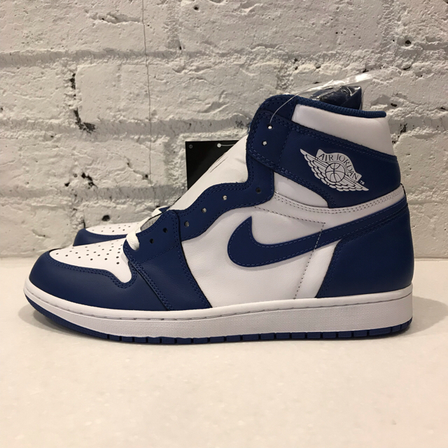 NIKE(ナイキ)のAIR JORDAN 1 RETRO HIGH OG STORM BLUE メンズの靴/シューズ(スニーカー)の商品写真