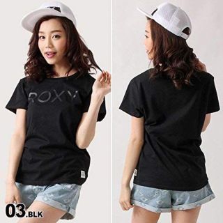 ロキシー(Roxy)の(ロキシー) ROXY レディース 半袖ロゴTシャツ RST161067(Tシャツ(半袖/袖なし))