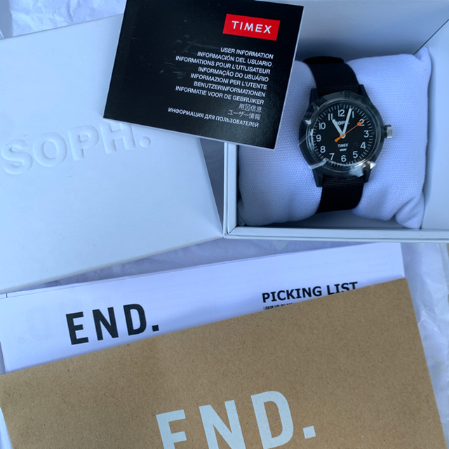 【SALE‼︎】 END. X SOPH. X Timex MK1 Watch