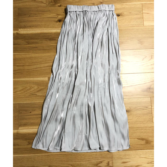 JEANASIS(ジーナシス)のシャイニープリーツスカート♡ レディースのスカート(ロングスカート)の商品写真