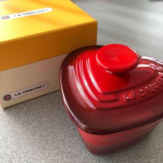 ルクルーゼ(LE CREUSET)のル・クルーゼ ミニココット レッド(食器)