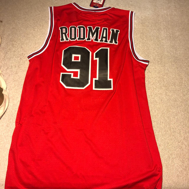 NBA シカゴブルズ デニスロッドマン アディダス ユニフォーム