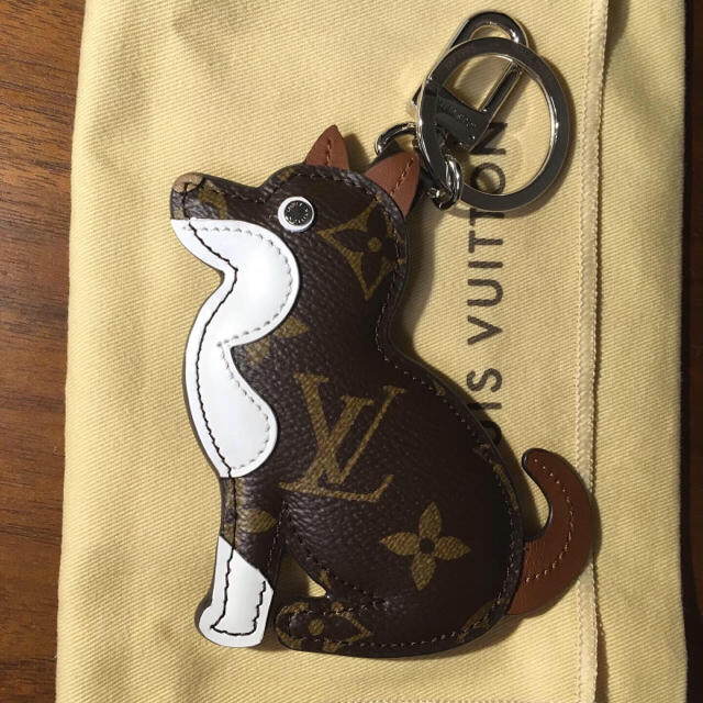 新品未使用 ルイヴィトン キーチャーム レア 犬 希少