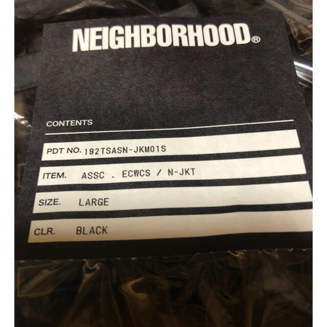 NEIGHBORHOOD × ASSC . ECWCS / N-JKT Lサイズ