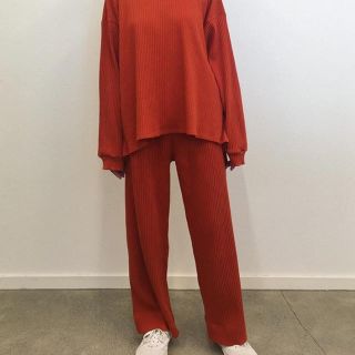 ビューティアンドユースユナイテッドアローズ(BEAUTY&YOUTH UNITED ARROWS)のbaserange ベースレンジ  2019aw リブパンツ(カジュアルパンツ)