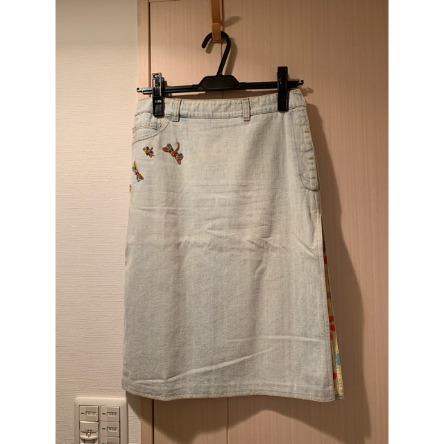 FENDI(フェンディ)のみーちゃんパパ専用:FENDI デニムスカート レディースのスカート(ひざ丈スカート)の商品写真
