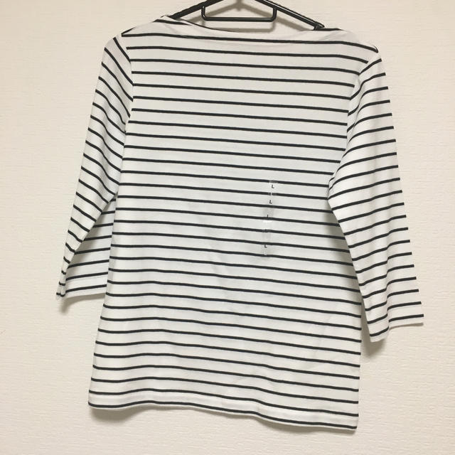 MUJI (無印良品)(ムジルシリョウヒン)のボートネックシャツ レディースのトップス(Tシャツ(長袖/七分))の商品写真