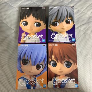 バンプレスト(BANPRESTO)のQposket エヴァンゲリヲン　碇シンジ　渚カヲル　綾波レイ　アスカ(フィギュア)