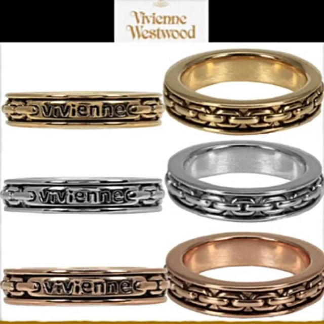 Vivienne Westwood(ヴィヴィアンウエストウッド)の【Vivienne Westwood】リング★ゴールド★2連 or ペアにも◎ レディースのアクセサリー(リング(指輪))の商品写真