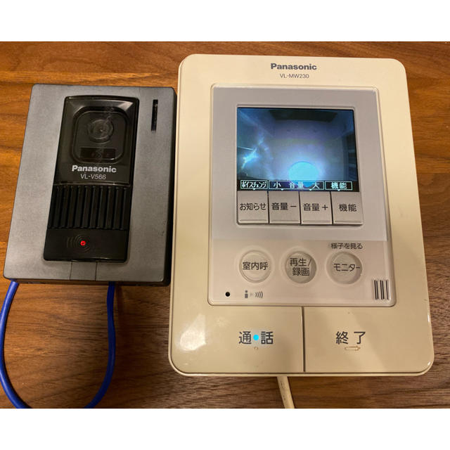 Panasonic パナソニック インターホン VL-MW230 VL-V566の通販 by ミタさん's shop｜パナソニックならラクマ