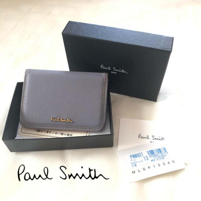 Paul Smith(ポールスミス)の【箱あり】ポールスミス パスケース 定期入れ カードケース 財布 メンズのファッション小物(名刺入れ/定期入れ)の商品写真