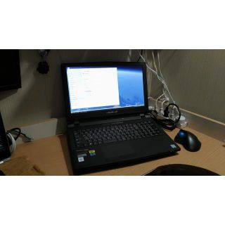 ゲーミングPC：GTX1070/Core i7/メモリ8G/15.6型(ノートPC)