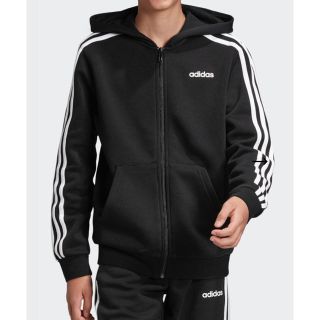 アディダス(adidas)のアディダス adidas キッズ ESS 3ストライプス フルジップフーディー(ジャケット/上着)