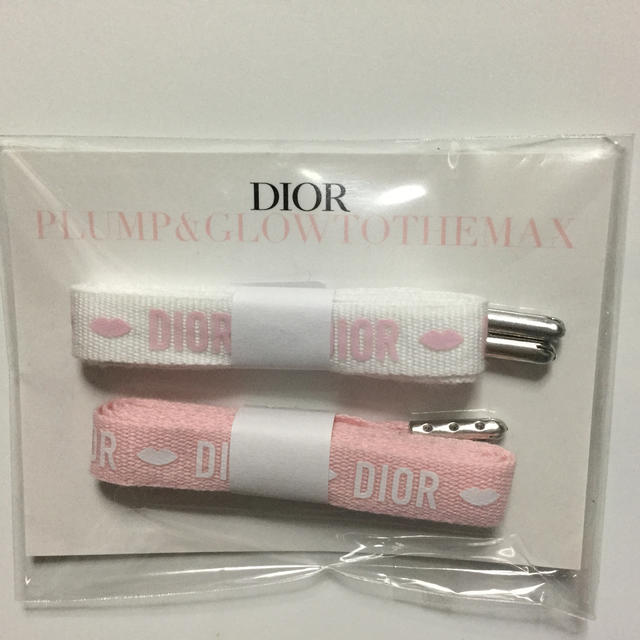 Dior(ディオール)のDIOR ノベルティ 靴紐 エンタメ/ホビーのコレクション(ノベルティグッズ)の商品写真