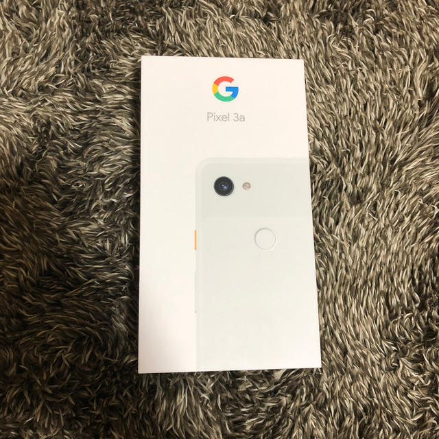 Google Pixel3a Clearly White本体 SIMフリー