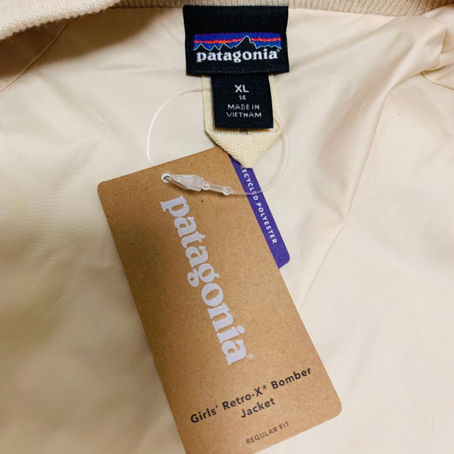 patagonia(パタゴニア)のpatagonia パタゴニア ガールズ XL レトロX ボマー ジャケット レディースのジャケット/アウター(ブルゾン)の商品写真