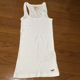 ホリスター(Hollister)のHOLLISTER タンクトップ 白(タンクトップ)