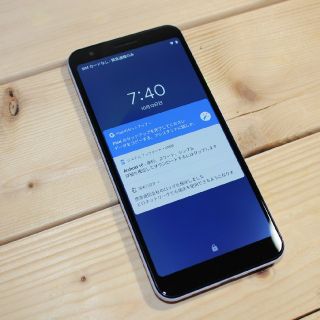 ソフトバンク(Softbank)のGoogle Pixel 3a 64GB 【SIMフリー】(スマートフォン本体)