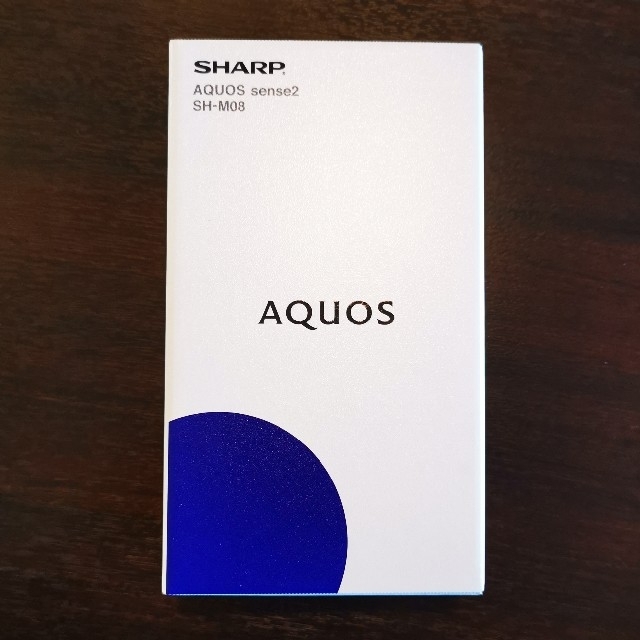 AQUOS sense2 SH-M08 ホワイトシルバー