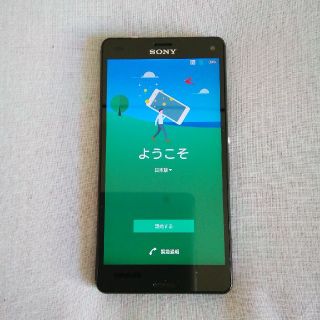 ソニー(SONY)の【難あり】Xperia Z3 compact SO-02G 白ロム(スマートフォン本体)