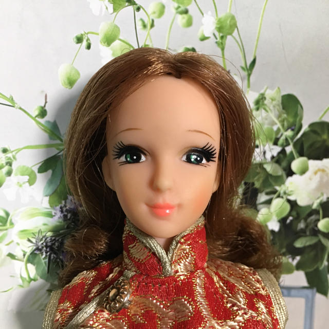 高速配送 昭和レトロ1970年代製リカちゃんママ織江ドール人形フィギア洋服ワンピヒール付き おもちゃ