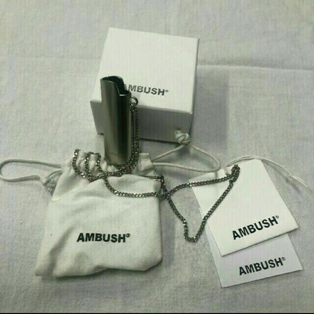 AMBUSH(アンブッシュ)のAMBUShライターケースネックレス メンズのアクセサリー(ネックレス)の商品写真