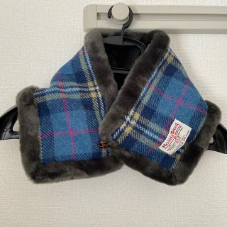 ハリスツイード(Harris Tweed)のハリスツイード　チェックマフラー(マフラー/ショール)