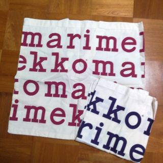 マリメッコ(marimekko)のマリメッコ　ノベルティ　エコバック　トートバック(エコバッグ)