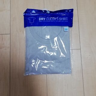 ユニクロ(UNIQLO)のUNIQLO　Tシャツ　M　グレー　新品未使用(Tシャツ/カットソー(半袖/袖なし))