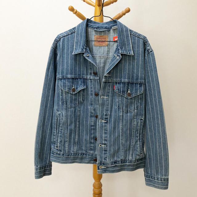 levi's pinstripe trucker jacket税込¥34560カラー