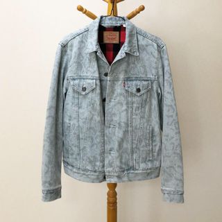 シュプリーム(Supreme)の【B品特価】levi's snakeskin trucker jacket(Gジャン/デニムジャケット)