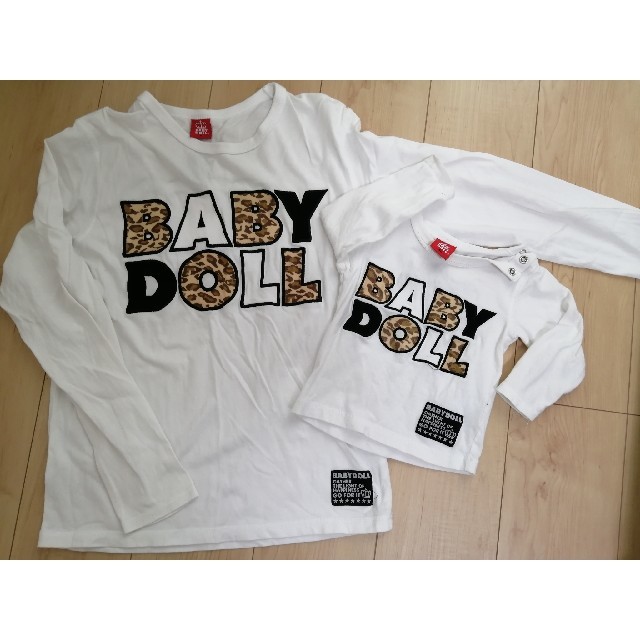 BABYDOLL(ベビードール)のBABY DOLL　子供服　親子おそろいコーデ キッズ/ベビー/マタニティのベビー服(~85cm)(Ｔシャツ)の商品写真