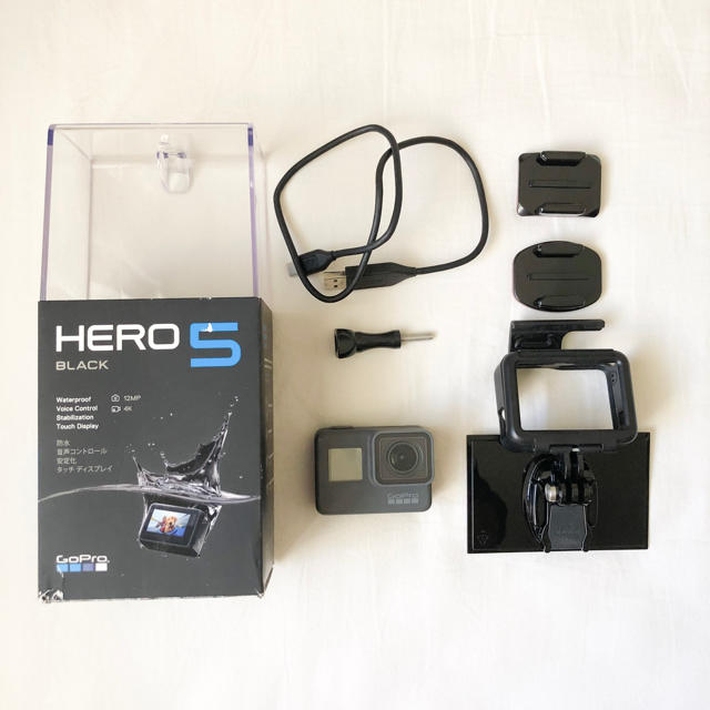 GoPro(ゴープロ)のGoPro hero 5 スマホ/家電/カメラのカメラ(コンパクトデジタルカメラ)の商品写真